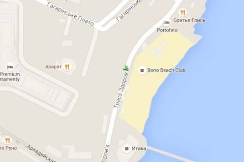 Citylight A in Odessa, 1.2x1.8  Arkadia, No25 scheme