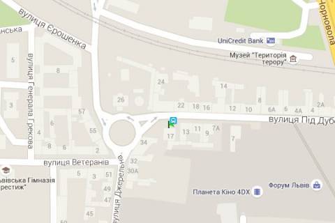 Non-Standard B in Lviv, 1.2x1.8  Під Дубом вул., 17 scheme