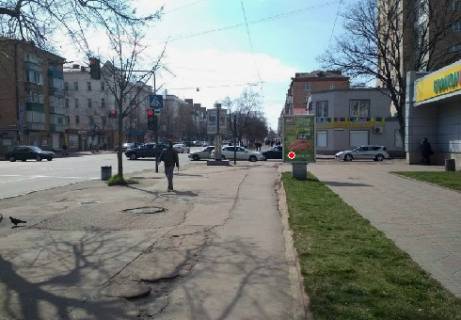 Backlight A in Chernihiv Peremogi prosp., 102/27 Photo 1