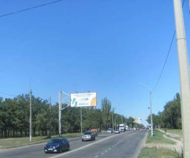 Billboard B in Mykolaiv, 3x6  Bogoavlens'kij prosp. (Zovtnevij prosp.) - Starofortecna st. Photo 1