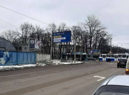 Billboard B in Sumi, 3x6  Get'mana Pavla Skoropads'kogo st. (Levanevs'kogo st.) - Troic'ka st. Photo 1