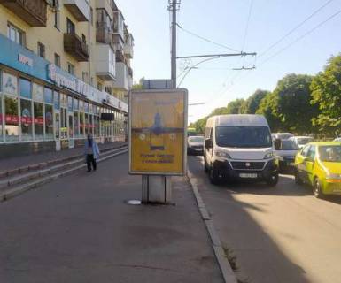 Citylight B in Poltava, 1.2x1.8  Sobornosti st., 78 (No2) Photo 1