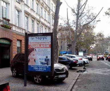 Citylight A in Odessa, 1.2x1.8  Risel'evs'ka st., 11 Photo 1