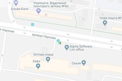 Non-Standard A in Lviv, 1.2x1.8  Наукова вул., 7-а scheme