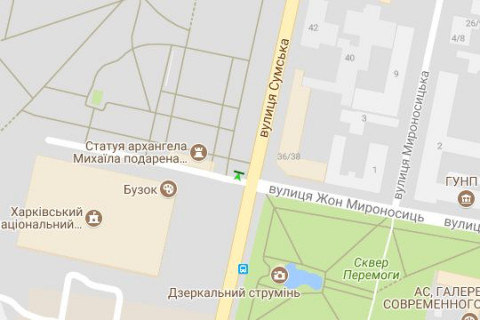Scrolller, Scroll A in Kharkiv, 2.3x3.14  Сумська вул., 25 - Раднаркомівська вул. (Раднаркомівська вул.) - 660817 scheme