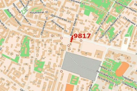 Prismatron, Prism B in Ivano-Frankivsk, 3x6  Nezaleznosti st. - Ivana Franka st. - 271413 scheme