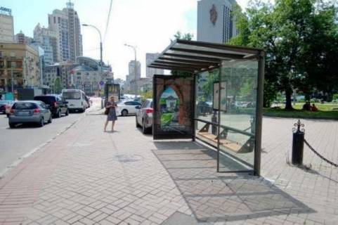 Billboard A in Vasylivka, Нестандарт  Dmitrivs'ka st., neparna storona, zup. <<plosa Peremogi>> (brenduvanna) Photo 1