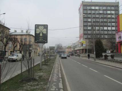 Citylight A in Lviv, 1,2х1,8  Vaceslava Cornovola prosp., 21 Photo 1