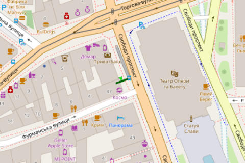 Scrolller, Scroll A in Lviv, 1.2x1.8  Свободи просп., 49 (№1) - 660885 scheme