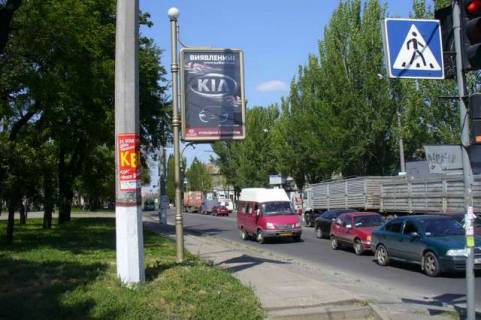 Backlight B in Mykolaiv, 1.2x1.8  Puskins'ka st. - Nikol's'ka st. Photo 1