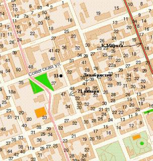 Citylight A in Kherson, 1.2x1.8  Torgova st. (21 Sicna st.), 38 scheme