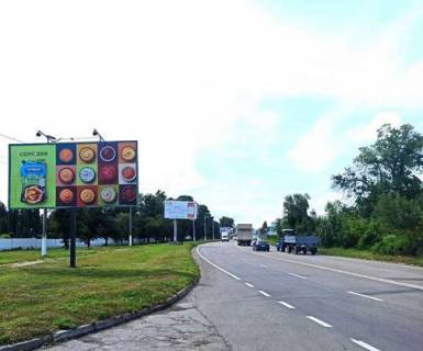Billboard B in Bila Tserkva, 3x6  Kiivs'ka st., v'izd/viizd z mista Photo 1