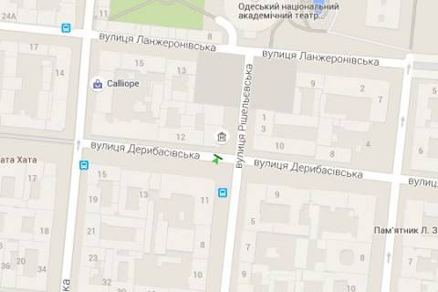 Backlight A in Odessa, 1.2x3.6  Deribasivska st. - Risel'evs'ka st., 4 scheme