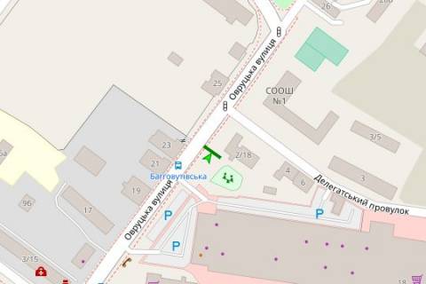 Scrolller, Scroll A in Kyiv, 2.3x3.14  Ovruc'ka st., 2/18 ("TRC "Promenada centr") - 273797 scheme