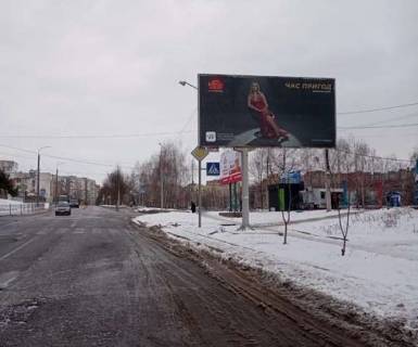 Billboard A in Rivne, 3x6  Konoval'ca Evgena st. - Mel'nika Andria st. Photo 1