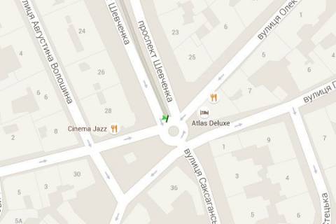 Backlight B in Lviv, 1.2x3.6  Sevcenka Tarasa prosp., 28 scheme