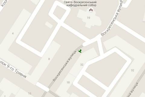 Backlight A in Sumi, 1.2x1.8  Voskresens'ka st., 32 (Pisohidna zona) scheme