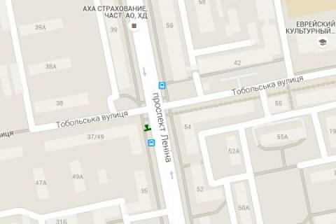 Citylight A in Kharkiv, 1.2x1.8  Nauki prosp. (Lenina prosp.) - Tobol's'ka st., (zupinka) No1 scheme