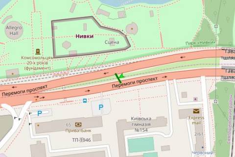 Backlight A in Vasylivka, 8x4  Peremogi prosp., 63 (v napravl. Zitomiru) scheme