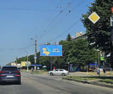 Billboard A in Kropyvnytskyi (Kirovograd), 3x6  Evgena Tel'nova st. - Belaeva st. Photo 1