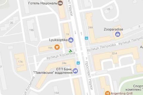Scrolller, Scroll B in Kharkiv Nauki prosp. (Lenina prosp.), 19 - Kosmicna st. - 272369 scheme