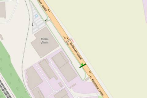 Non-Standard A in Odessa, 3x24  Kiiv - Odesa (pod"ezd k Odesse) scheme