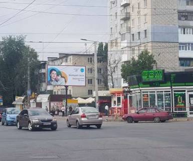Billboard A in Kropyvnytskyi (Kirovograd), 3x6  Anovs'kogo st. - Akademika Tamma st. Photo 1