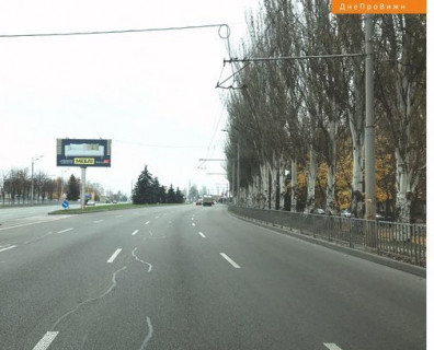 Billboard A in Dnipro (Dnipropetrovsk), 3x6  Набережна Заводська вул., 4 - Савкіна вул. Photo 1