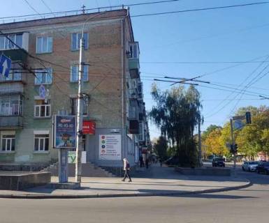 Citylight B in Chernihiv, 1.2x1.8  Miru prosp. - Ivana Mazepi st. (Sorsa st.) Photo 1