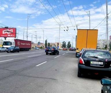 Billboard B in Kyiv, 3x6  Volodimira Maakovs'kogo prosp. - Drajzera Teodora st., 11 Photo 1