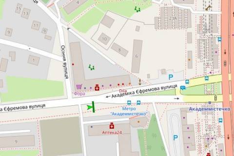 Billboard A in Kyiv, 3x6  Akademika Efremova st. (Komandarma Uborevica st.), No3 scheme