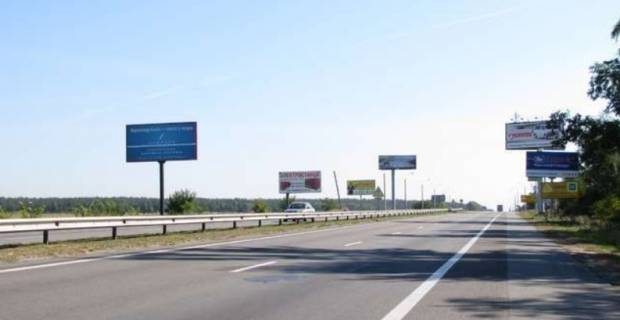 Billboard B in Zaporizhzhya, 3x6  Київ - Житомир, 17км+050м від Києва (зліва в  напр. м.Києва) Photo 1