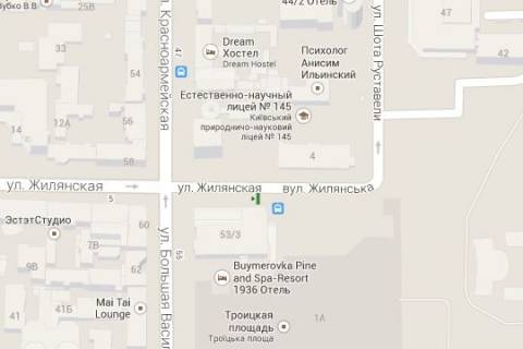 Non-Standard A in Kyiv, 1.2x1.8  Жилянська вул., 3 scheme