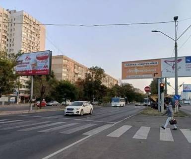 Billboard B in Odessa, 3x6  Semena Palia doroga (Dnipropetrovs'ka doroga), 82 - Marsel's'ka st. Photo 1