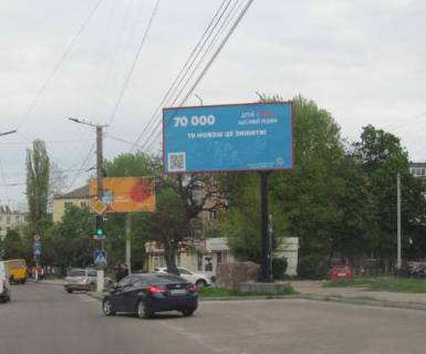 Billboard A in Kropyvnytskyi (Kirovograd), 3x6  Soborna st., 13 - Glinki st. Photo 1