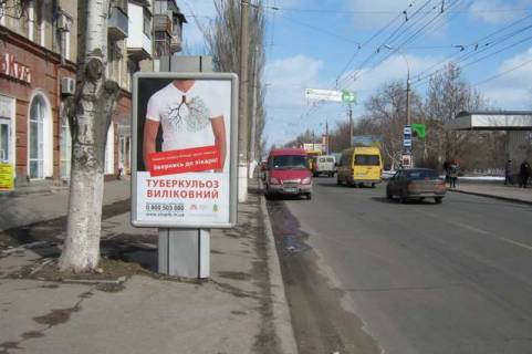 Backlight B in Kherson, 1.2x1.8  Perekops'ka st., 151 - Cornomors'ka st. Photo 1