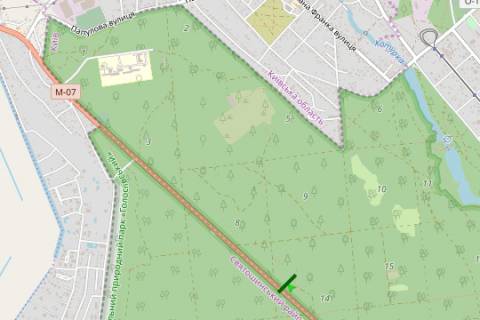 Billboard A in Kyiv, 3x6  Gostomel's'ke sose, 4 km vid KP (u napramku Gostomela) scheme