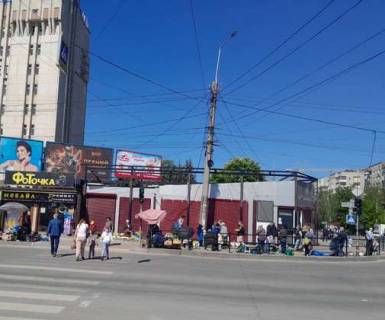 Billboard B in Ternopil, 3x6  Anatolia Zivova st. - Mitropolita Andria Septic'kogo st. Photo 1