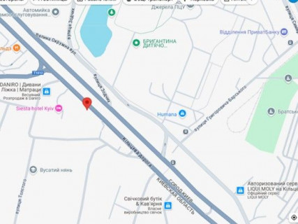 Billboard B in Kyiv, 3x6  Софіївська Борщагівка, Кільцева дорога scheme