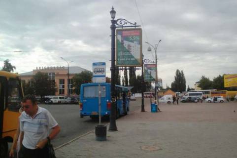 Backlight A in Chernihiv, 1.2x1.8  Vokzal'na pl., (No2) Photo 1