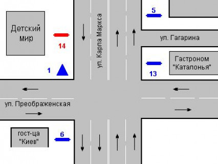 Backlight A in Kropyvnytskyi (Kirovograd), 1.2x1.8  Velika Perspektivna st., 48 scheme