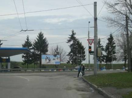 Billboard A in Ternopil, 3x6  Protasevica st. - Lesi Ukrainki st. Photo 1