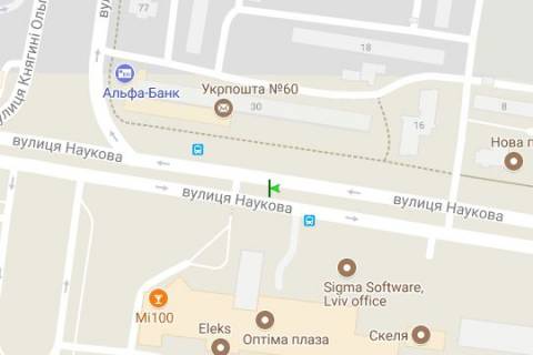 Prismatron, Prism A in Vasylivka, 3x6  Naukova st., 30 (prizma) (do st. Kul'parkivs'ka) - 424428 scheme