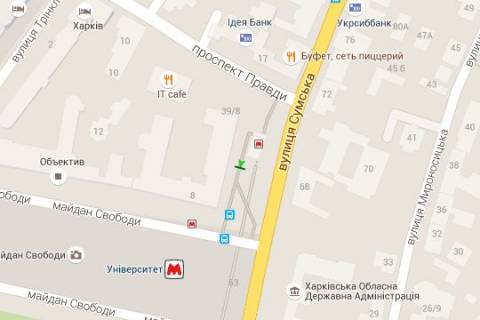 Backlight A in Kharkiv Sums'ka st., 39 (No4) scheme