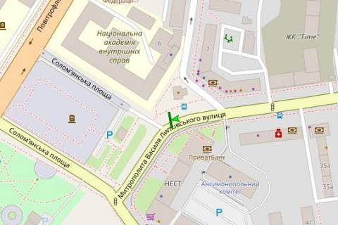 Scrolller, Scroll A in Kyiv, 2.3x3.14  Vasila Lipkovs'kogo st., 40 - 273516 scheme