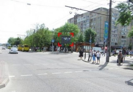 Billboard A in Lviv, Нестандарт  Сыховская ул. - Кавалеридзеул. Photo 1