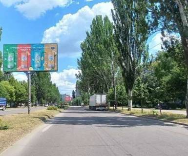 Billboard A in Zaporizhzhya, 3x6  Cumacenka st. - Sitova st. Photo 1