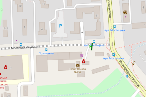 Prismatron, Prism A in Kyiv, 3x6  Мостицька вул. - Вишгородська вул. - 258899 scheme