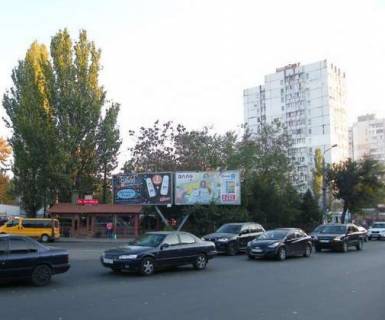 Billboard A in Odessa, 3x6  Akademika Zabolotnogo st. - Dobrovol's'kogo prosp. (liva) Photo 1