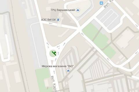 Billboard A in Lutsk, 3x6  Karpenka-Karogo st. - Konakina st. scheme